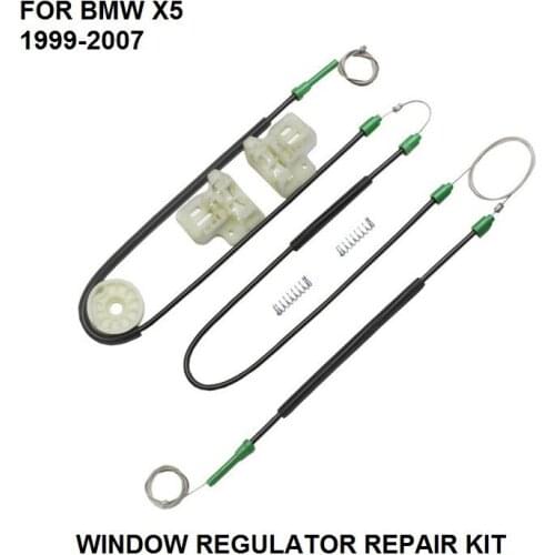 ELECTRIC CAR WINDOW REGULATOR FOR BMW X5 WINDOW REGULATOR REPAIR KIT FRONT-LEFT SIDE **NEW** 1999-2007