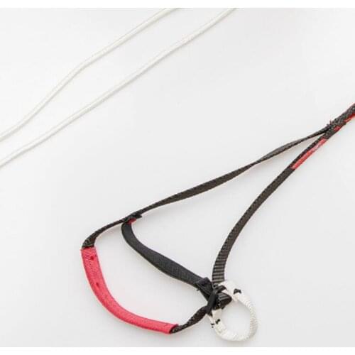 Foot Loop Climbing Ascender Sling Belt, Adjustable Nylon Webbing Strap Lanyard