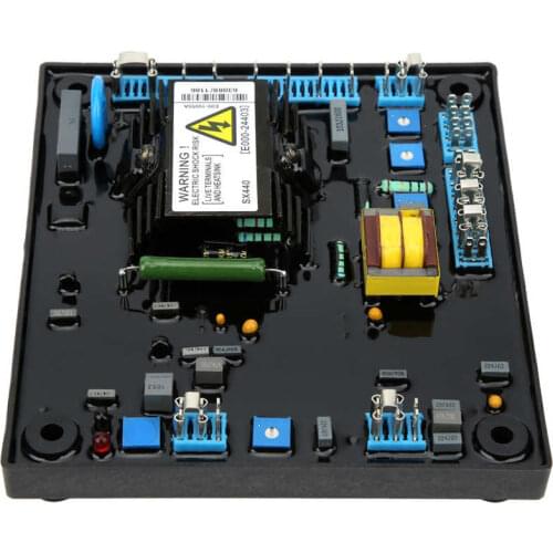 Generator AVR Brushless Generator Voltage Regulator Adjustable AVR Stabilizer with High Resistance SX440