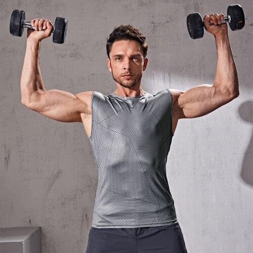 Men Tank Top Sport Vest Gym Running Jogging Fitness Bodybuilding Basketball Jersey Sleeveless Shirt Singlet