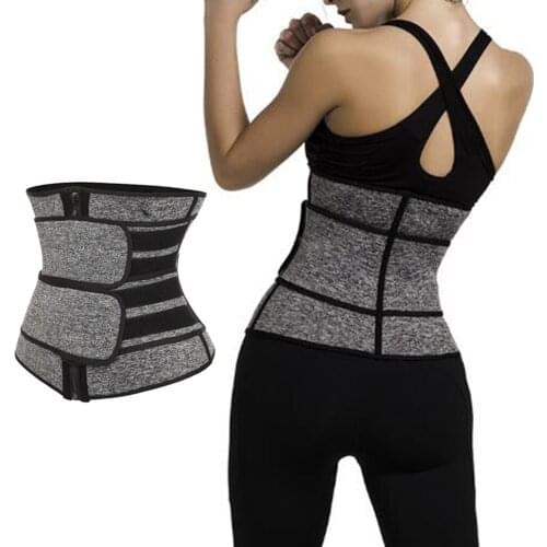 Neoprene Waist Trainer Sauna Corset Sweat Belt Body Shaper For Fitness Workout