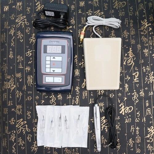 2018 New high quality tattoo word machine set CNC power pedal machine tattoo equipment machine kit adjustable pedal