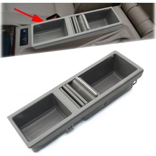 Grey Front Center Console Storage Drink Cup Holder 51167038323 for BMW E46 3 Series
