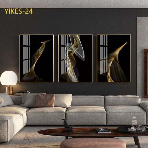 Modern Streamline Elegant Canvas Painting Minimalist Posters And Prints Wall Art Pictures Living Room Decoration