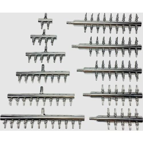 1Pc 4/8mm Aquarium Air Splitter Airline Tubing Air Flow Divider Air Valve Controller Switch Air Manifolds Taps Accessories