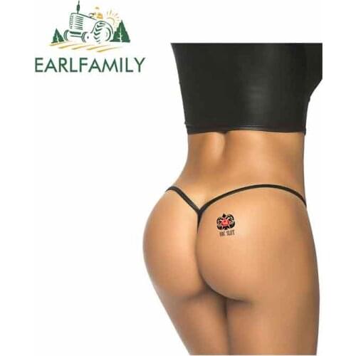 EARLFAMILY 13cm x 13cm Sexy Woman Anime Funny Car Stickers Waterproof Vinyl JDM Bumper Trunk Truck Graphics DIY Fine Decal