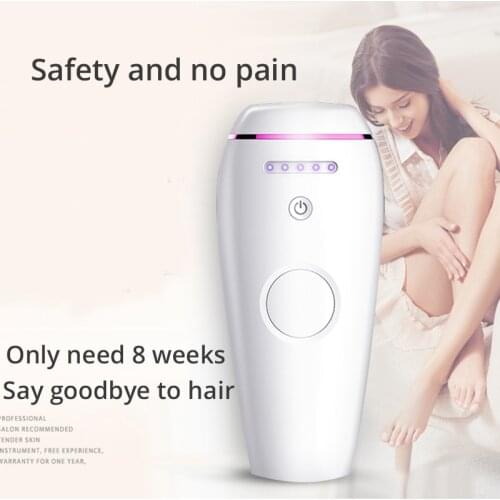 Women IPL Laser Epilator Safe 500,000 Flashes Professional Recharageable Hair Trimmer 5 Modes Lady Body Shaving Hair Removal