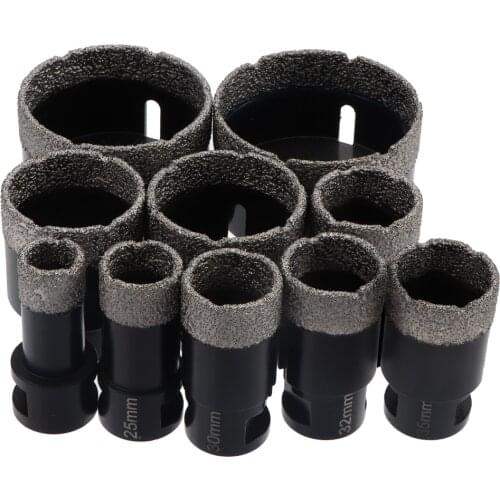 1pc M14 Thread Diamond Drill Bit Hole Saw Tile Glass Marble Glass Hole Vacuum Brazed Bits 20/25/30/32/35/38/45/50/65/70mm