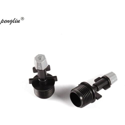 10Pcs Sprinkler Nozzle Water Control Sprayer DIY Micro Drip Irrigation Plant Self Mist Sprinkler with 1/2'' Connector IT103