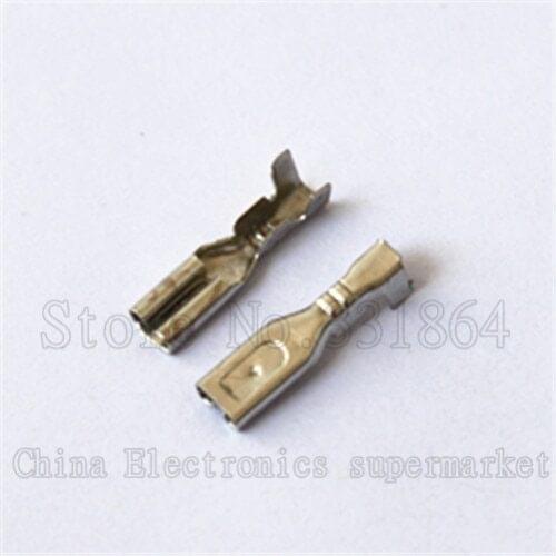 2.8mm solder lug terminal connector / female terminal / terminals / plug spring 100pcs