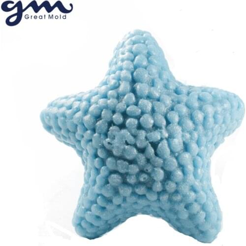 3D Starfish DIY Soap Mold Chocolate Mold Fondant Sugar Cake Decoration Silicone Molds