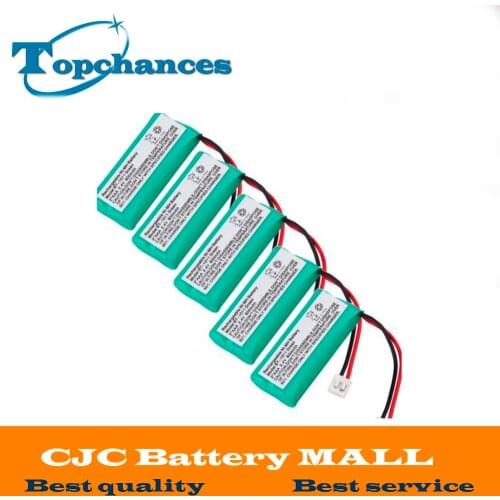 5Pack/lot 2.4V 800mAh Ni-MH Cordless Phone Battery for Uniden BT-1011 BT-1018 BT101
