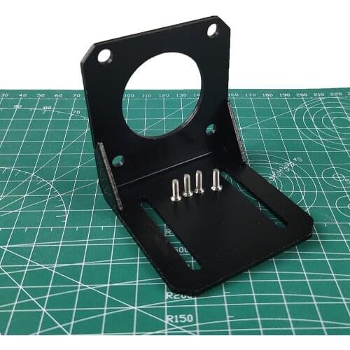 CNC nema 23 stepper motor bracket 57 stepper motor accessories bracket L mounting bracket mounting fixed bracket support frame