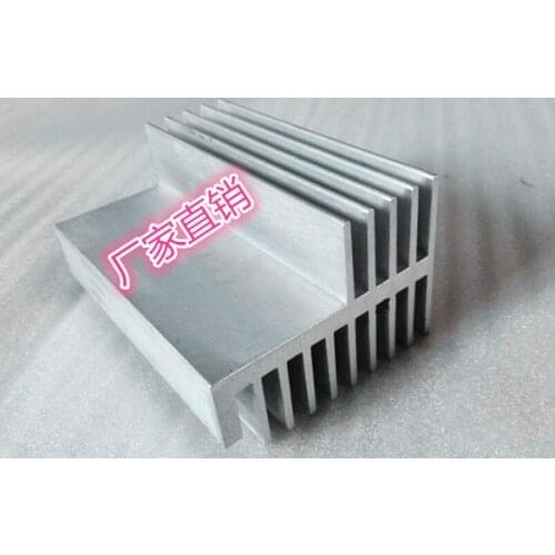 Free Ship High-power aluminum radiator wide 68mm,high 50mm length can be customized 68*50*300mm aluminum heatsink