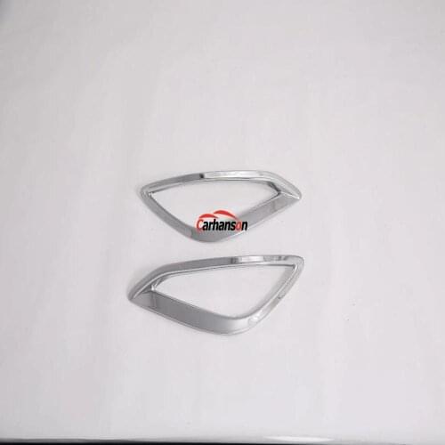 For Car Styling Accessories Toyota Rush 2019 Rear Fog Light Covers Chrome Rear Foglight Cover Protector Guard Auto-Sticker Trim