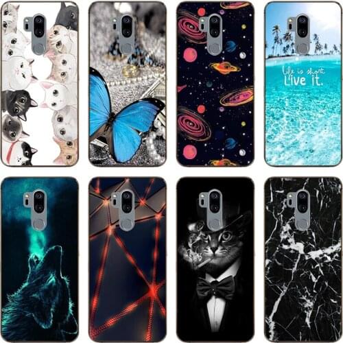 Patterned Case for LG G7 ThinQ Soft TPU Case Phone Back Cover for LG G7 G 7 G7 Plus G7+ G710 Protective Shells Case