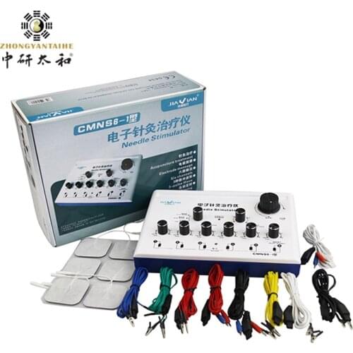 CMNS6-1 Acupuncture Stimulator 6 Channels Outputs Care Health Electronic Stimulator CMNS6 1