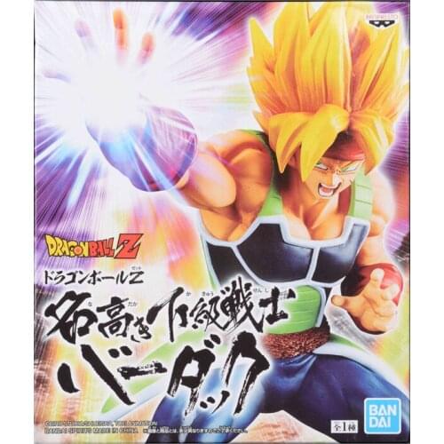 Banpresto Original DRAGON BALL Z Burdock Figure Super Saiyan Anime Model Doll Toys Gifts