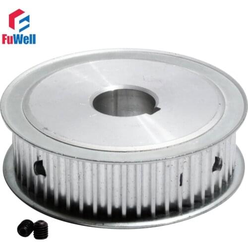HTD5M-100T Timing Pulley 21mm Belt Width Gear Belt Pulley Keyway Type 100Teeth 19/20/25mm Bore Aluminum Alloy Synchronous Pulley