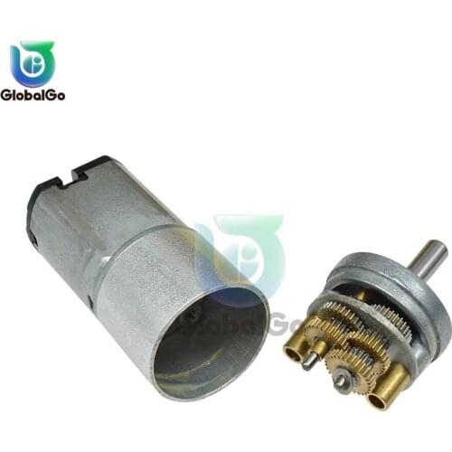 16GA-030 6V 12V/100RPM Mini Micro DC Motor for DIY Toys Car DC Speed Reduction Gear Motor