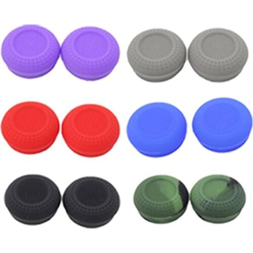 Soft Silicone VR Handle Controller Buttons Protective Caps Anti-slip Rocker Grip Covers for Oculus Quest Rift S VR Headset