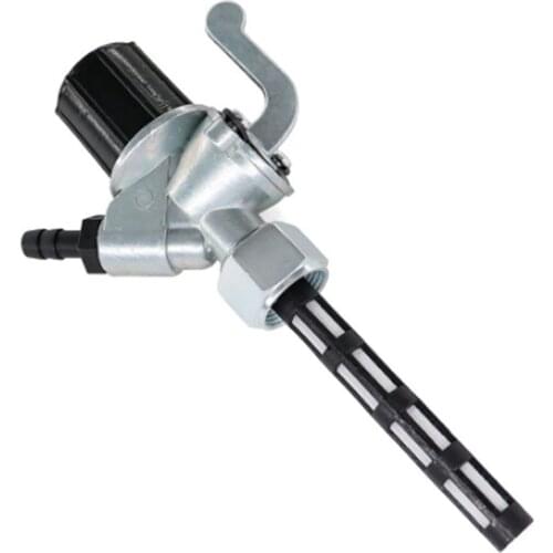Professional Motorcycle Fuel Tank Valve Switch Slanted Fuel Tap With Water Bag For Simson MZ ETZ 150/250/251 TS ES Trofeo