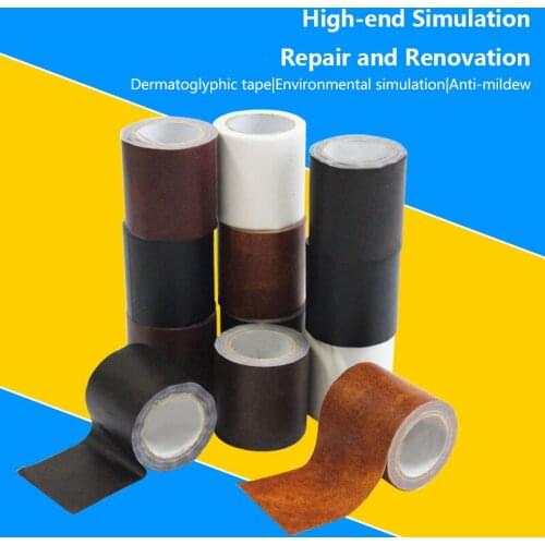 Realistic Wood Grain Repair Duct Tape Furniture Renovation Skirting Line Floor Sticker Home Decor Accessories Repair Tape