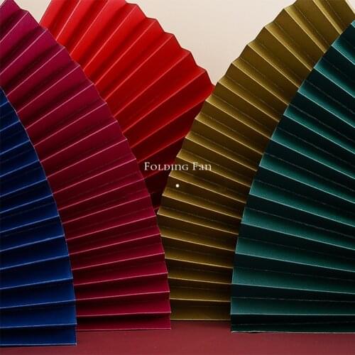 Paper Folding Fan Background Paper Photography Prop Gourmet Cosmetics Shooting Decoration Tools Photo Studio Props