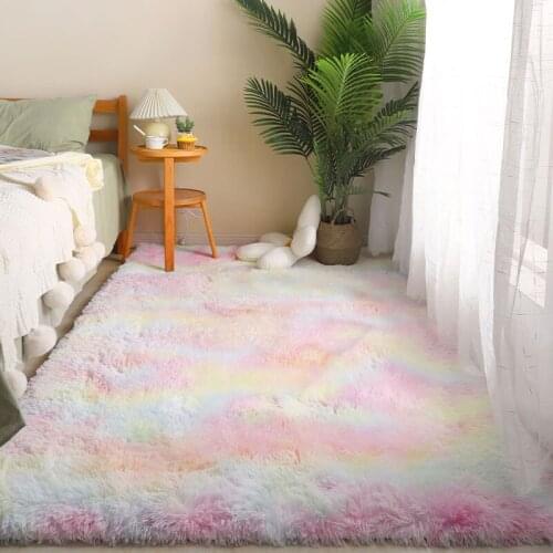Super Soft Shaggy Rug Fluffy Bedroom Carpets Modern Indoor Fuzzy Plush Area Rugs Living Room Carpet Childrens Floor Rugs Mat