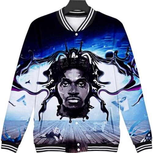 FRDUN HIP HOP Pusha T 3D Women Pullovers Tops Leopard Print Baseball uniform Winter Lady Hem Hoody Shirts 2020