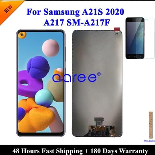 LCD Screen For Samsung A21S 2020 LCD For Samsung A21S A217 SM-A21F LCD Screen Touch Digitizer Assembly