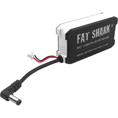 18650 Headset Battery Case For FATSHARK RC Version Systems Box FSV1814 FAT SHARK HD2/HD3 Goggle Glasses Parts