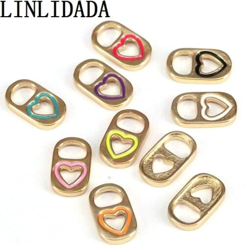 20Pcs, Small Oval Connectors, Enamel Link Charms , Connector Beads, For Making Earrings, Necklaces, Bracelets, Accessoires
