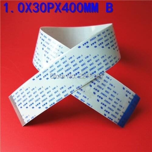 20pcs Durable large format printer spare parts for Konica head cable 30pins Konica 512 printhead FFC carriage board cable 40cm