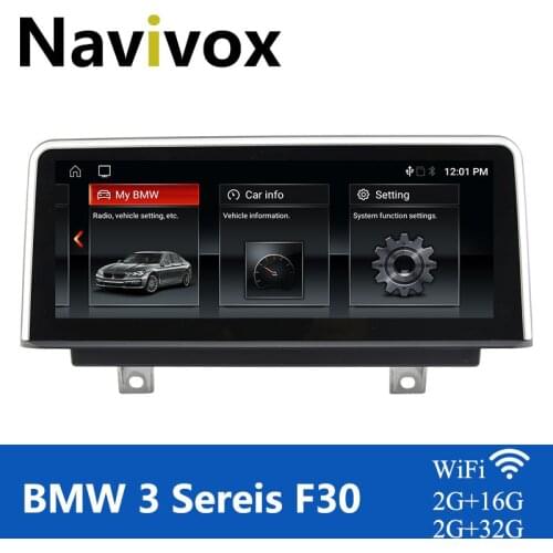 Navivox 2 Din Car Auto Radio For BMW 3 Series F30 F31 4 Series F36 M3 M4 (2013-2017) Youtube Mirrorlink IOS
