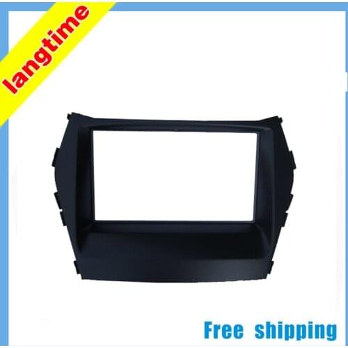 Free shipping-Car refitting DVD frame,DVD panel,Dash Kit,Fascia,Radio Frame,Audio frame for 2012 HYUNDAI IX45, 2DIN