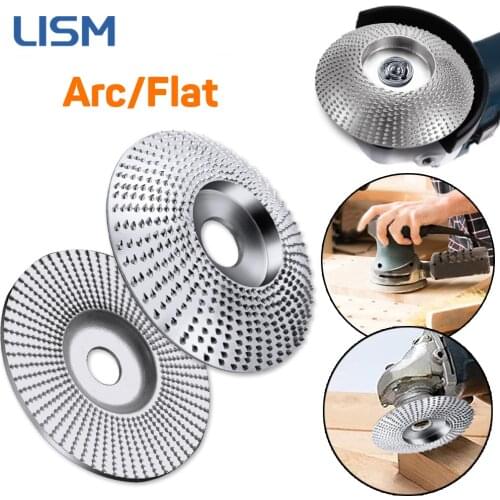 Wood Angle Grinding Wheel Rotary Disc Sanding Wood Carving Rotary Tool Abrasive Disc Tools For Angle Grinder Carbide Coating