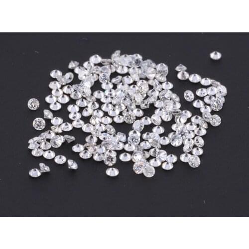Inbeaut Micro Loose Diamond HPHT0.002-0.1ct E Color Lab Created Real Diamond Beads for Jewelry Making Women Wedding Ring Stones