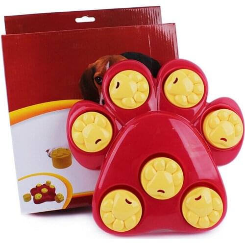 Dog Interactive Games Puzzle Toys Dog Food Puppy Fun IQ Educational Treat Box Slow Feed Bowl Nontoxic Food Plate Dish