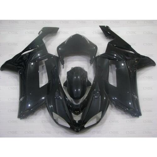 Bodywork for 636 Zx-6r 07 Zx6r Bodywork 08 Ninja Zx-6r Body Kits 2007 - 2008 Black