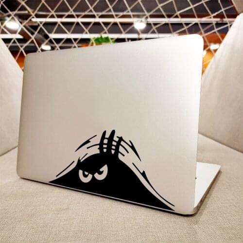 Angry Peeking Elves Laptop Sticker for MacBook Pro Air 11" 13" Retina 15 Inch Mac Book Case Skin Vinyl Creative Notebook Decal