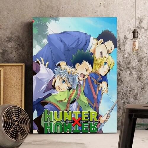 Wall Art Hunter x Hunter Canvas Painting HD Prints Anime Poster Modern Home Decoration For Living Room Modular Pictures No Frame