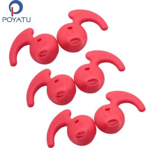 POYATU Earbuds Gel Earbud Tips For Samsung Galaxy S6 S6Edge G9200 G9250 G9208 Note5 Samsung Level U Eartips Earbuds Earhook