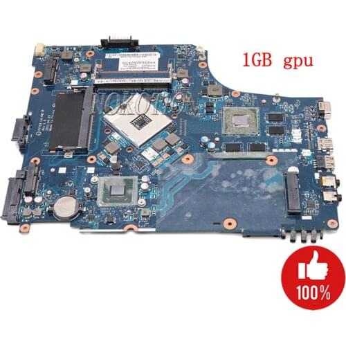 NOKOTION MBRCZ02002 MB.RCZ02.002 For Acer aspire 7750G 7750 Laptop motherboard P7YE0 LA-6911P HM65 DDR3 1GB gpu