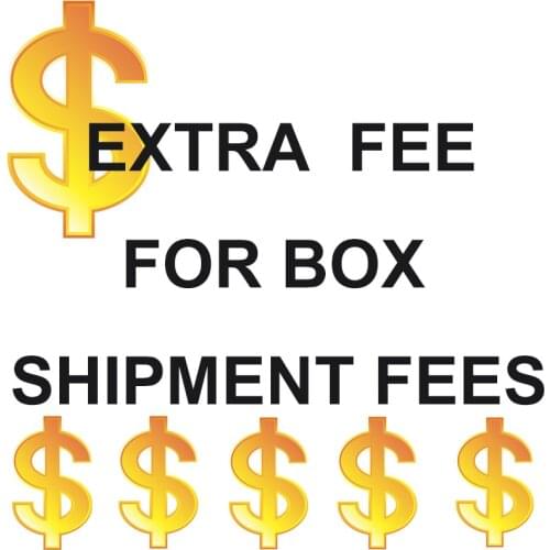 Pay the shipping fee or gift box