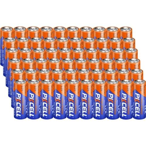60Pcs PKCELL 1.5V LR03 AAA Alkaline Dry Battery Single Use AM4 Battery For camera,calculator, alarm clock, mouse ,remote control