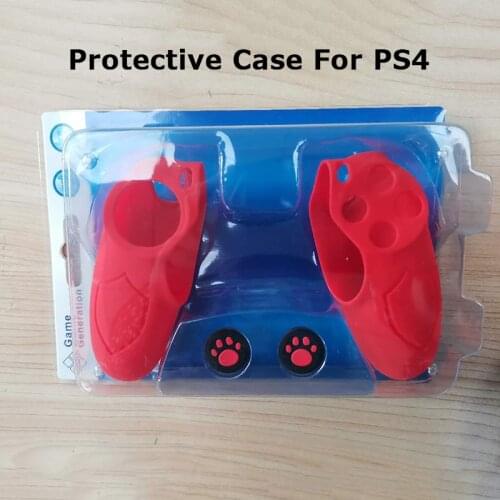 Silicone Protective for Dualshock 4 PS4 Left Right separate Controller Protective Accessories 100sets Game Controller Cover Case