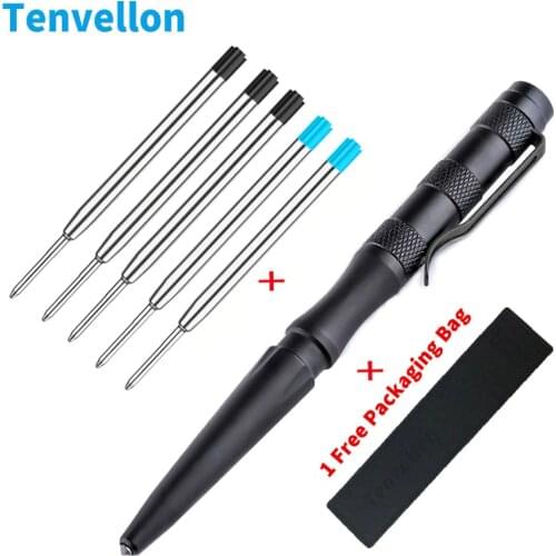 Tenvellon Self Defense Tactical Pen Portable defence personal Outdoor Survival Tools Camping Tactical defense