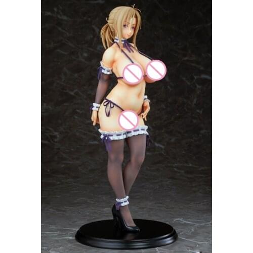 30cm Japanese Anime Sexy figures Q-six SISTERS Akiko Kamimura Wonder Festival Sexy Girls PVC Action Figure Toy adult Model Dolls