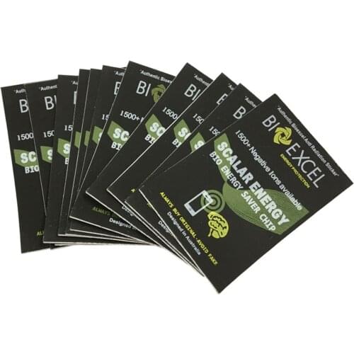 500pcs Bio Excel Sticker Scalar Energy Anti Radiation Sticker Radiation Shield Healthy Energy Shield Wholesales Price